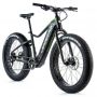 Vélo électrique Noir Mixte Fatbike BRAGA 26" Taille L (ADULTE DE 178cm à 185cm)